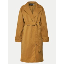 Vero Moda Curve Тренч Lou 10278572 Бежов Regular Fit