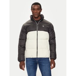 Calvin Klein Jeans Зимно яке J30J325584 Екрю Regular Fit
