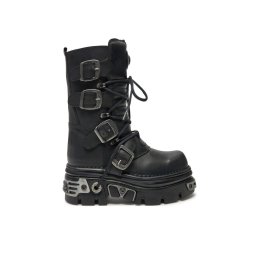 NEW ROCK Кубинки M-373-S4 Черен