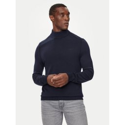 Boss Поло Avac_M 50501761 Тъмносин Slim Fit