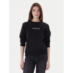 Guess Jeans Суитшърт W4YQ10 KC811 Черен Classic Fit