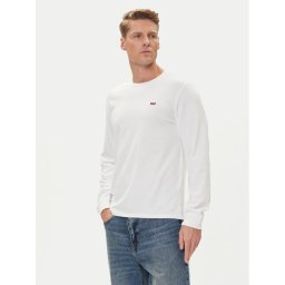 Levi's® Тениска с дълъг ръкав Original Logo Tee 72848-0000 Бял Regular Fit