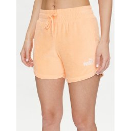 Puma Спортни шорти Ess Elevated 677946 Оранжев Regular Fit