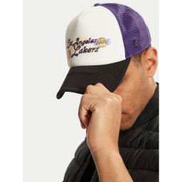 New Era Шапка с козирка NBA Graphic Trucker 60565435 Виолетов
