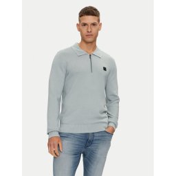 HUGO Пуловер Sastoon 50516640 Сив Slim Fit