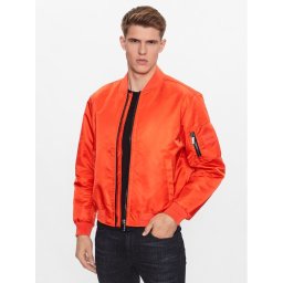 Calvin Klein Яке бомбър Hero K10K109907 Оранжев Regular Fit