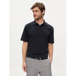 Jack & Jones Тениска с яка и копчета Crodney 12251180 Тъмносин Regular Fit