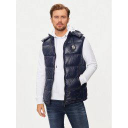 KARL LAGERFELD Елек 505023 544590 Тъмносин Slim Fit