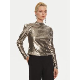 Bruuns Bazaar Блуза Aniqa BBW4155 Сребрист Regular Fit