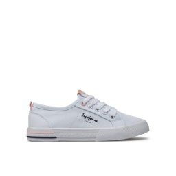 Pepe Jeans Гуменки Brady Basic G PGS30604 Бял