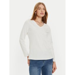 Liu Jo Sport Блуза TF4211 JS088 Бял Regular Fit