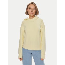 Calvin Klein Суитшърт Micro Logo K20K206631 Жълт Regular Fit