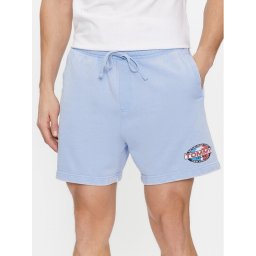 Tommy Jeans Спортни шорти Tjm Arch Graphic Beach Short Ext DM0DM19167 Син Regular Fit