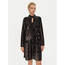 Bruuns Bazaar Коктейлна рокля Uriela BBW4191 Черен Regular Fit