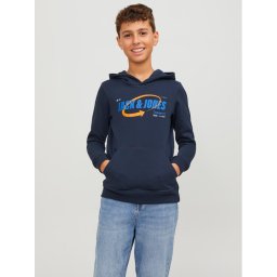 Jack & Jones Junior Суитшърт 12247700 Тъмносин Standard Fit