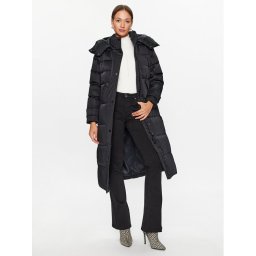 Guess Пухено яке W3BL41 WFSW2 Черен Regular Fit