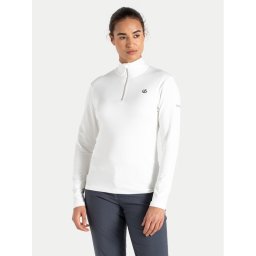 Dare2B Суитшърт от техническо трико Lowline II DWL452 Бял Slim Fit
