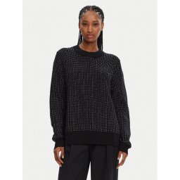 MICHAEL Michael Kors Пуловер MF46124F2G Черен Regular Fit
