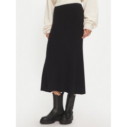 Calvin Klein Миди пола K20K207688 Черен Regular Fit