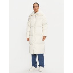 Calvin Klein Пухено яке K20K207721 Бял Regular Fit