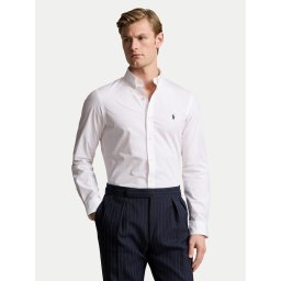 Polo Ralph Lauren Риза 710928254002 Бял Slim Fit