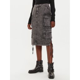 Alpha Industries Дънкова пола 148068 Сив Regular Fit
