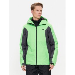 4F Скиорско яке 4FAW23TTJAM306 Зелен Regular Fit
