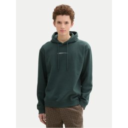 Tom Tailor Denim Суитшърт 1033580 Зелен Regular Fit