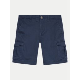 Jack & Jones Junior Шорти от плат 12182856 Тъмносин Cargo Fit