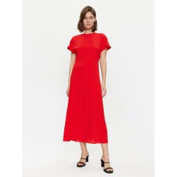 Tommy Hilfiger Ежедневна рокля WW0WW41869 Червен Relaxed Fit