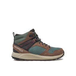Merrell Туристически oбувки Wildwood Mid Ltr Wp J068031 Зелен