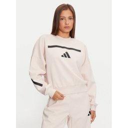 adidas Суитшърт Z.N.E. JF4783 Розов Loose Fit