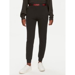 Hugo Долнище анцуг Sporty Logo 50520499 Черен Regular Fit