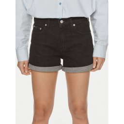Calvin Klein Jeans Дънкови шорти J20J222808 Черен Regular Fit