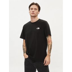 The North Face Тишърт Simple Dome NF0A87NG Черен Regular Fit