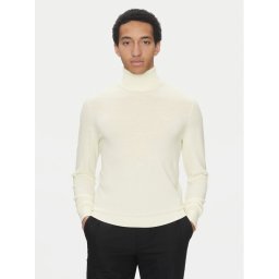 Calvin Klein Поло Superior K10K110420 Екрю Slim Fit