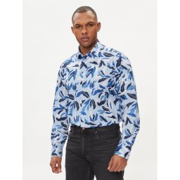Tommy Hilfiger Риза MW0MW33824 Син Regular Fit