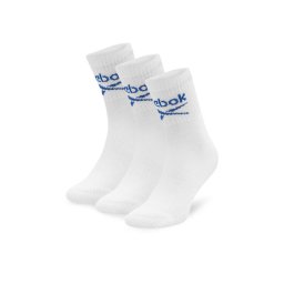 Reebok Дълги чорапи R0255-SS24 (3-pack) Бял