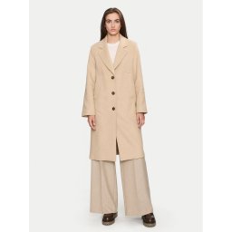 Marc O'Polo Вълнено палто 408 0294 71265 Бежов Regular Fit
