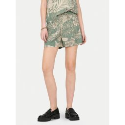 ONLY Шорти от плат Palina 15324504 Зелен Regular Fit