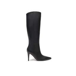Guess Ботуши Sleigh FLFSLE LEA11 Черен