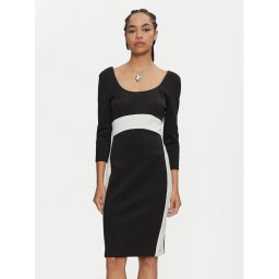 Calvin Klein Ежедневна рокля K20K207469 Черен Slim Fit