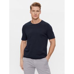 Boss Тишърт Tiburt 240 50452680 Тъмносин Regular Fit
