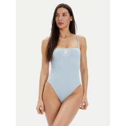 Tommy Hilfiger Бански костюм UW0UW05393 Светлосиньо