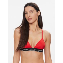 Calvin Klein Swimwear Горнище на бански KW0KW02424 Червен