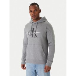 Calvin Klein Jeans Суитшърт J30J320934 Сив Regular Fit