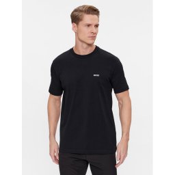 Boss Тишърт 50506373 Черен Regular Fit