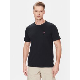 Napapijri Тишърт Salis NP0A4H8D Черен Regular Fit