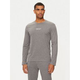 United Colors Of Benetton Тениска с дълъг ръкав 30964M017 Сив Slim Fit