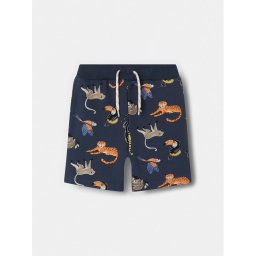 NAME IT Спортни шорти Ditmar 13228541 Тъмносин Regular Fit